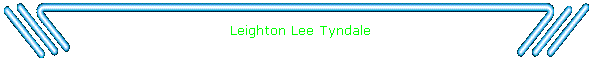 Leighton Lee Tyndale