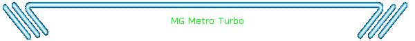 MG Metro Turbo