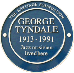 GEORGE TYNDALE - HERITAGE FOUNDATION BLUE PLAQUE