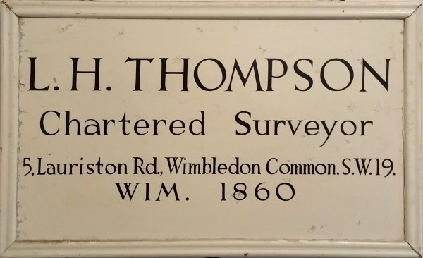 L H THOMPSON