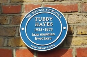 TUBBY HAYES THE HERITAGE FOUNDATION BLUE PLAQUE UNVEILING