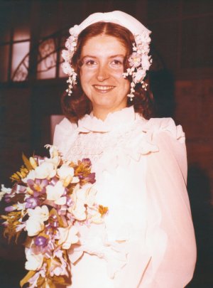 ADRIAN & JILL WEDDING - 1974