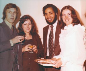 ADRIAN & JILL WEDDING - 1974