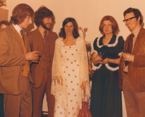 ADRIAN & JILL WEDDING - 1974