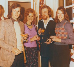 ADRIAN & JILL WEDDING - 1974